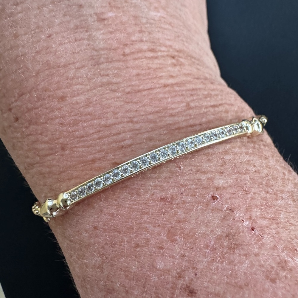 Kendra Scott Ott Silver & Crystal Bracelet